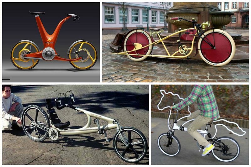Фантазия владельцев велосипедов - неиссякаема Фабрика идей, велосипеды, интересные, красиво, необычные, смешные