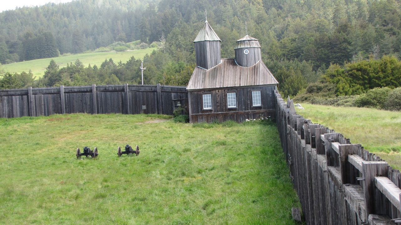 Русская крепость в Америке Русская крепость в Америке