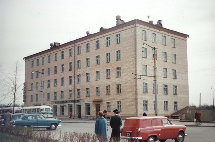 Малая Ботаническая улица в 1962 году. СССР, Москва. Малая Ботаническая улица в 1962 году. СССР, Москва.