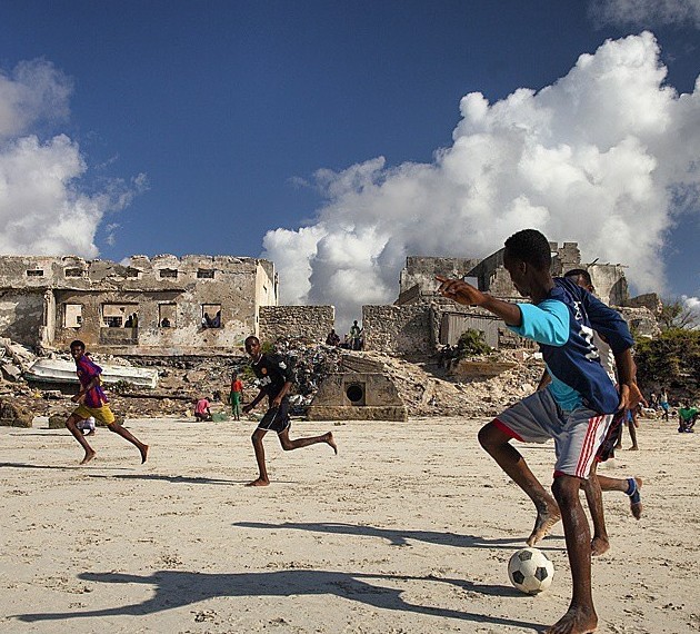 Самым любимым видом спорта является футбол Могадишо, жители Сомали, сомали