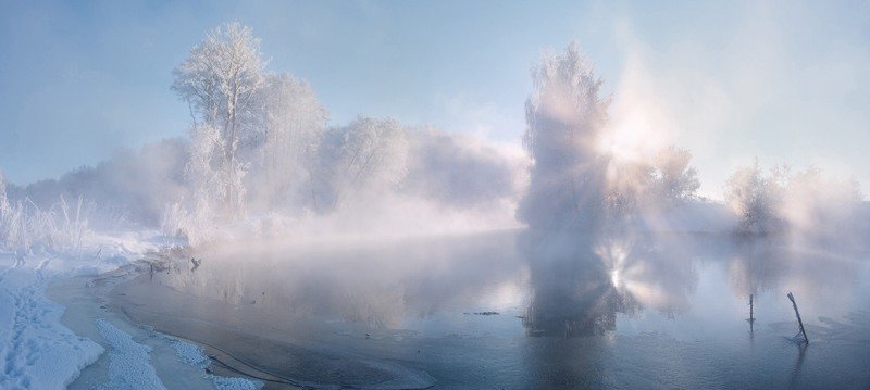 Сказочная красота Белоруссии зимой в фотографиях Алексея Угальникова Сказочная красота Белоруссии зимой в фотографиях Алексея Угальникова зима, прекрасное, природа, фотографии