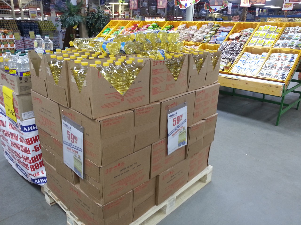 Голодающая РФ-ия. Клацающий зубами Липецк. Ёжики, в ужасе разбегающиеся по кустам при виде голодных людей.