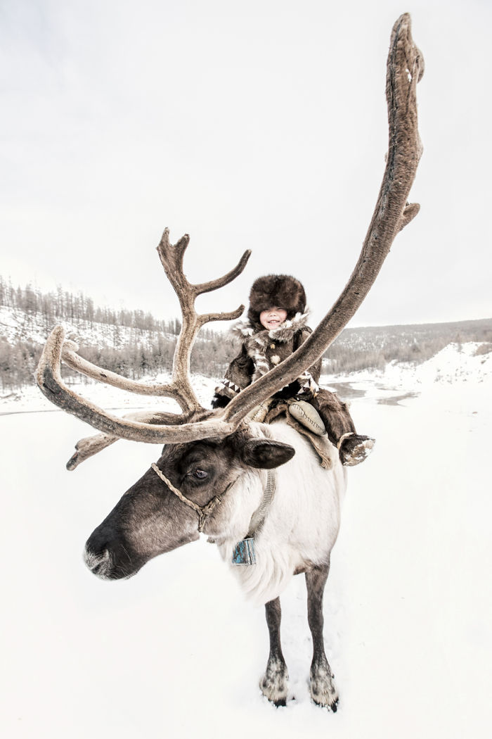 Evenki Little Reindeer Herder