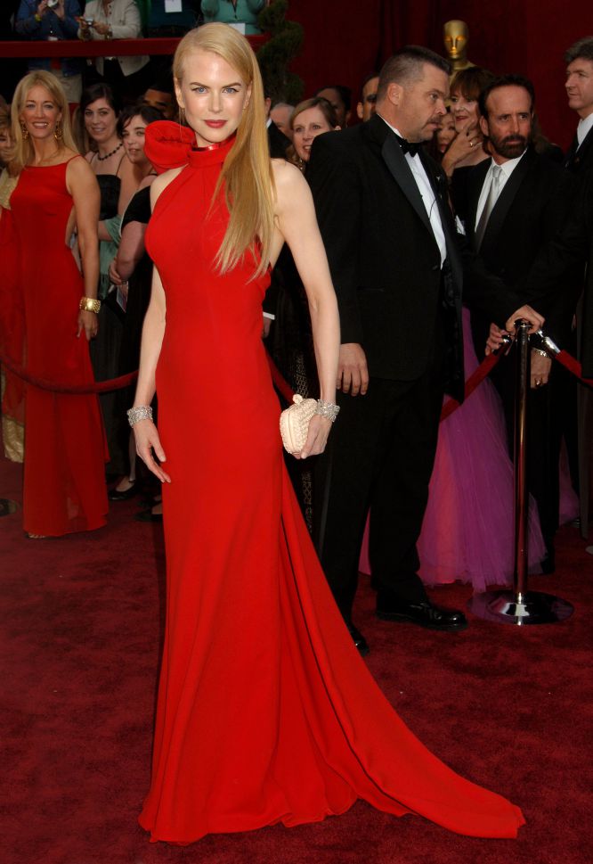 Nicole Kidman red dress