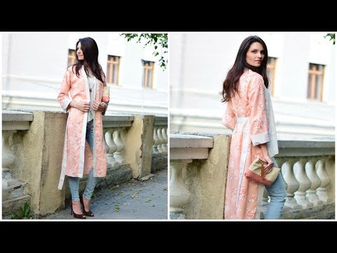#ШИТЬ_ПРОСТО кимоно БЕЗ ВЫКРОЙКИ за один час DIY #ШИТЬ_ПРОСТО кимоно БЕЗ ВЫКРОЙКИ за один час DIY