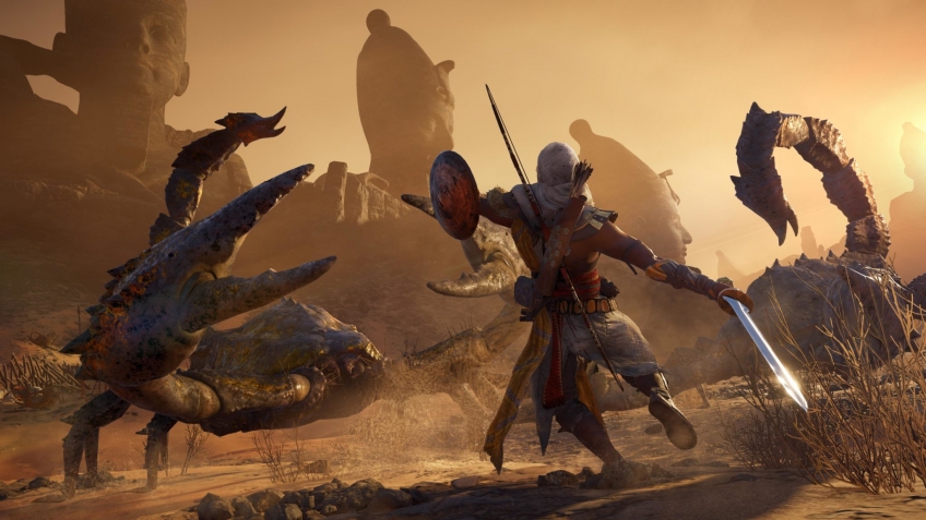 Слухи об Assassin's Creed Odyssey — социальный стелс, корабли и Церберы Слухи об Assassin's Creed Odyssey — социальный стелс, корабли и Церберы
