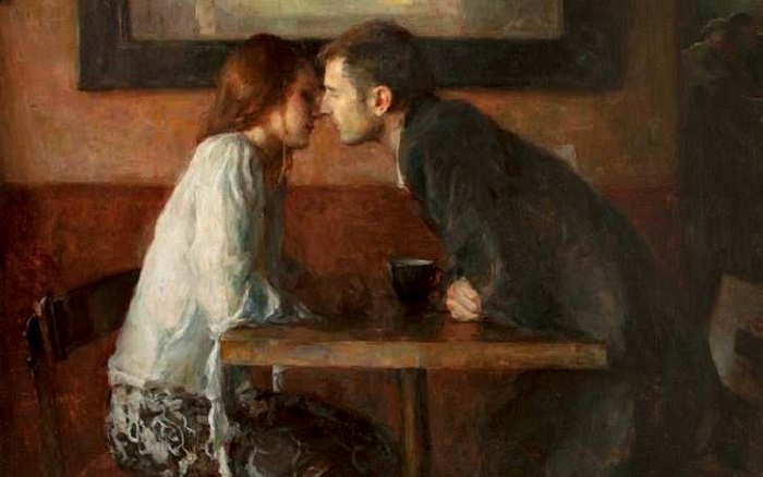 Живопись от Рона Хикса. «Целуй меня, целуй...» : Картины художников разных времен, увековечившие трепетность и нежность поцелуев
