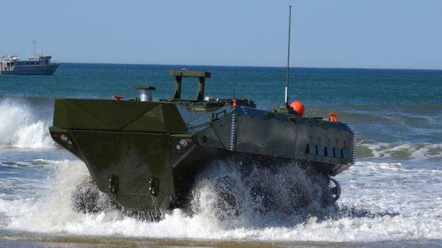 Новая боевая амфибия для морской пехоты США