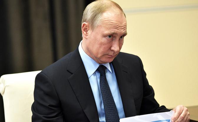 На фото: президент РФ Владимир Путин