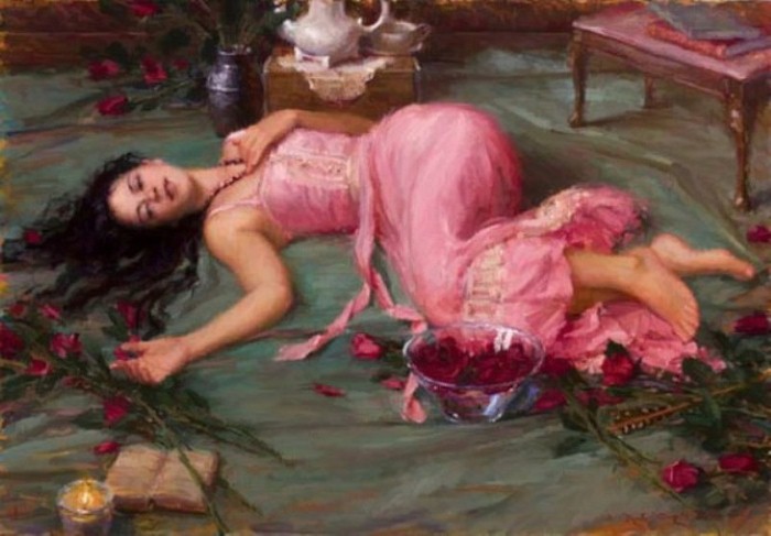 Красота женщины Художник Bryce Cameron Liston и его восхищение женщиной 18+