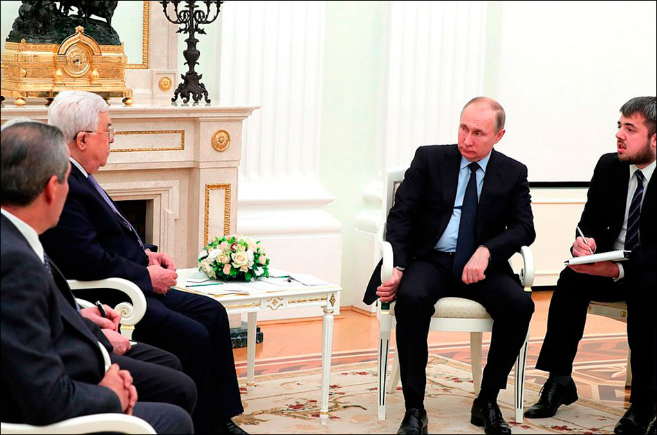 Аббас наябедничал Путину на Трампа Аббас наябедничал Путину на Трампа