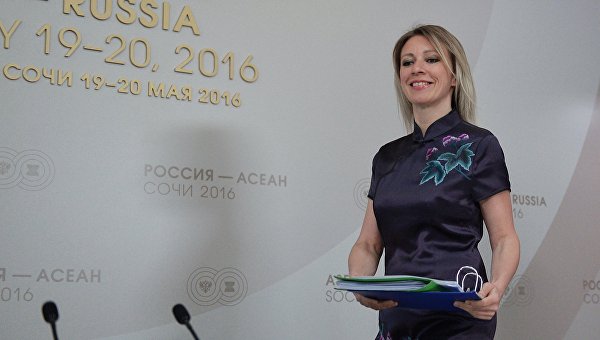Захарова пошутила насчет переименования городов Украины