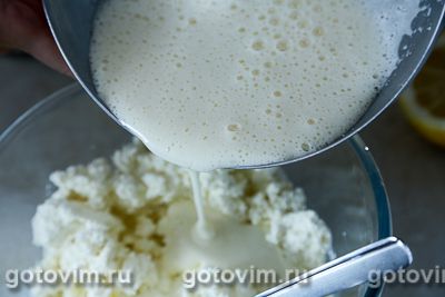Фотографии рецепта Тертый пирог с творогом и лимоном, 05 Тертый пирог с творогом и лимоном. Рецепт с фото