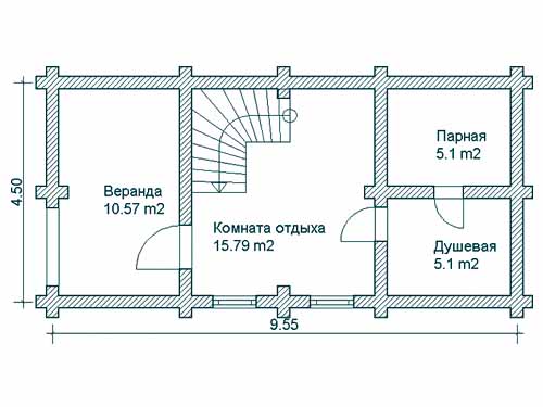 планировка маленькой бани