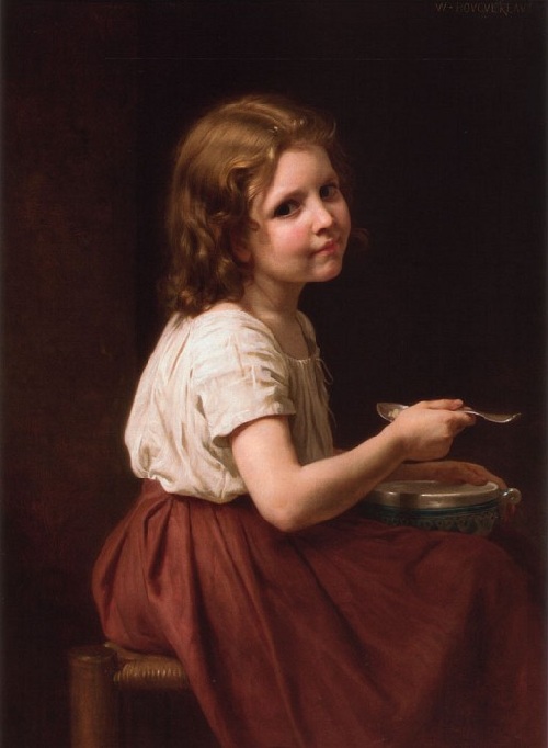 «Суп». Автор: William Bouguereau. «Суп». Автор: William Bouguereau.