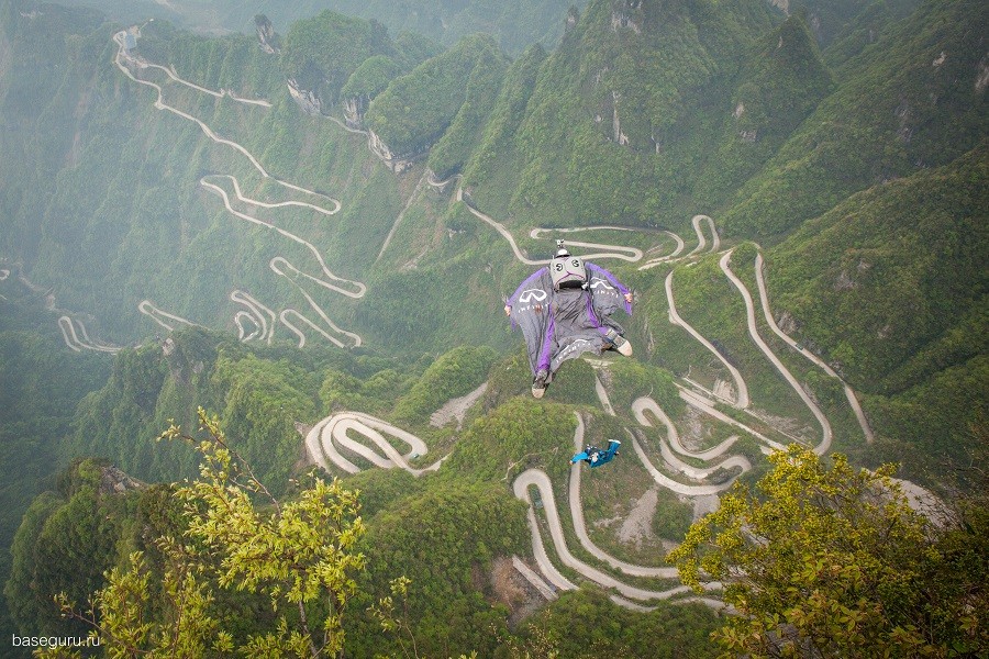 Tianmen19 Прыжки со скал Аватара