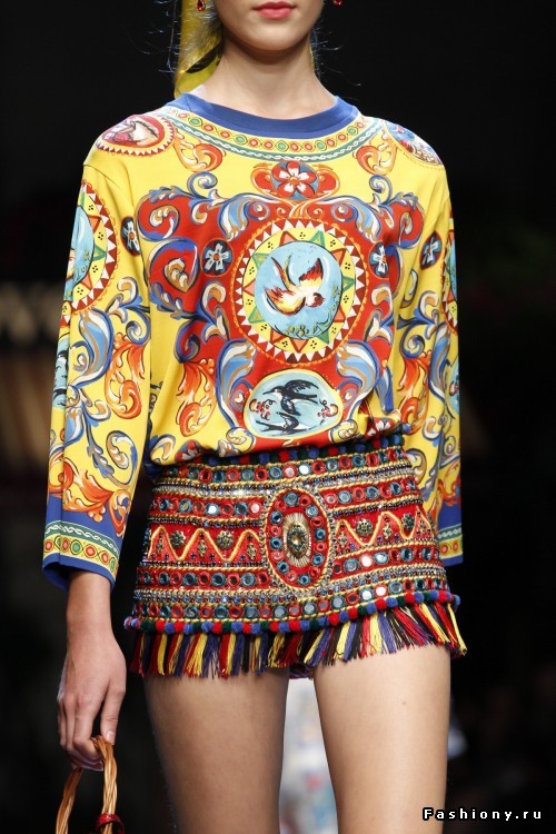 Dolce & Gabbana Весна-Лето 2016 - красота в деталях Dolce & Gabbana Весна-Лето 2016 - красота в деталях