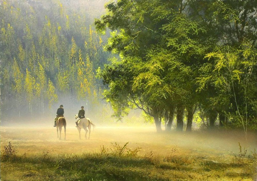 Невероятной красоты пейзажи белорусского художника