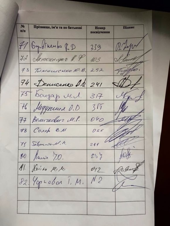 В Раде собрали больше половины необходимых подписей для отставки Шокина. Фото 5