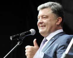 Кандидат в президенты Украины Петр Порошенко