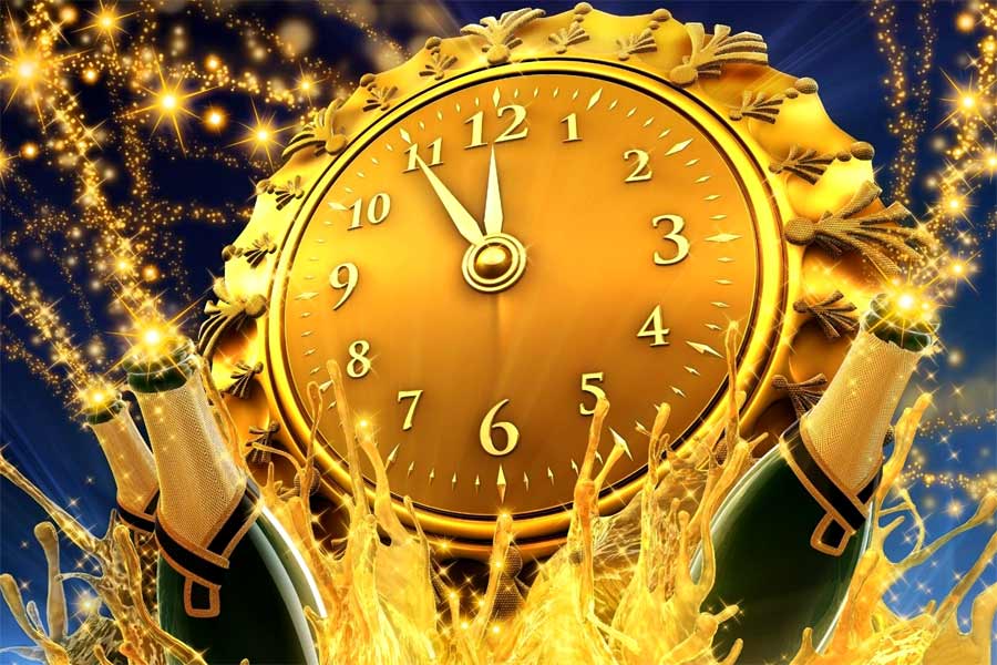 Начните пить вовремя!!! В какой миг наступает Новый год?