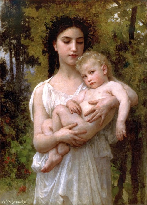 «Младший брат». Автор: William Bouguereau. «Младший брат». Автор: William Bouguereau.