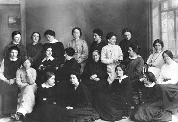 Екатерина Бибергаль (верхний ряд, 3-я слева) Нерчинская каторга (март 1917 года). Екатерина Бибергаль (верхний ряд, 3-я слева) Нерчинская каторга (март 1917 года).