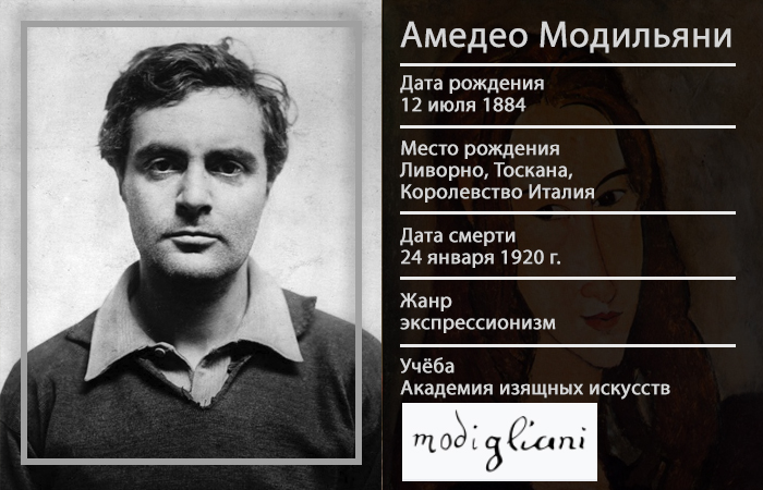 Почему 22-летняя модель художника Модильяни похоронена с ним в одной могиле