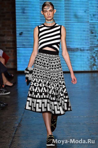 Модная юбка весна-лето 2015 DKNY