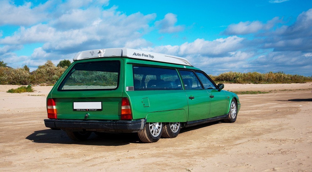 Шестиколесный Citroen Шестиколесный Citroen CX Tissier, SixWheeler, citroen