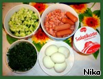 Окрошка из детства ингредиенты