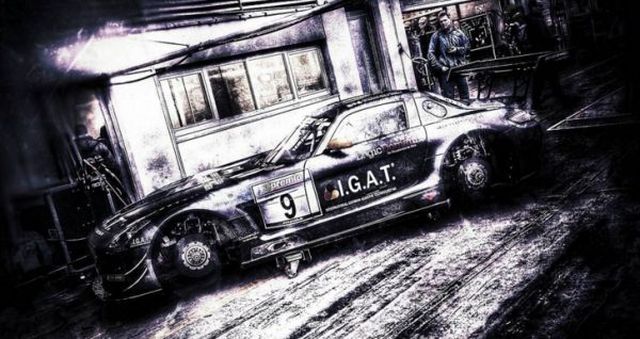 Автомобильное искусство Себастиана Бартла Автомобильное искусство Себастиана Бартла Instagram, нюрбургринг, фото