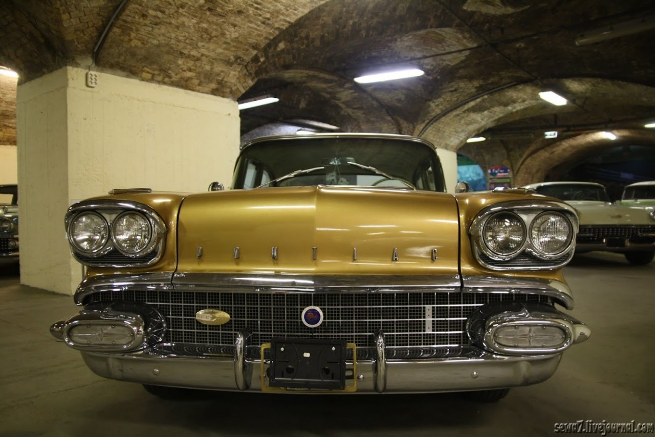 1958 Pontiac Bonneville автомузей, будапешт, венгрия, музей, олдтаймер, ретро автомобили