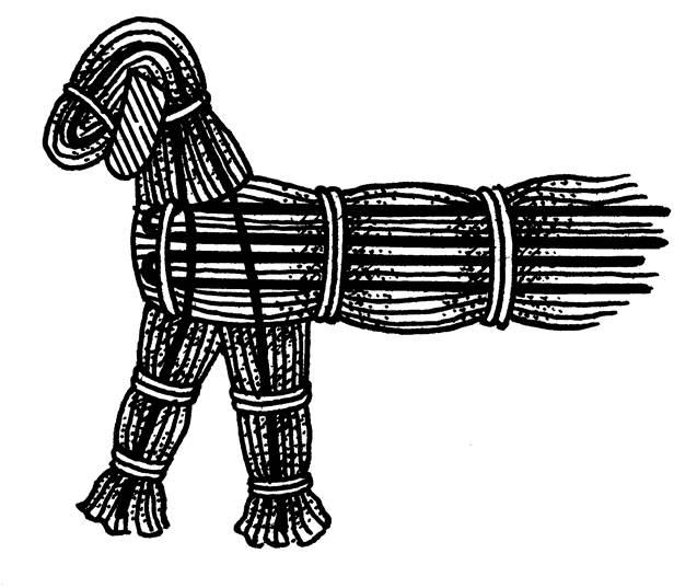 плетение собаки
