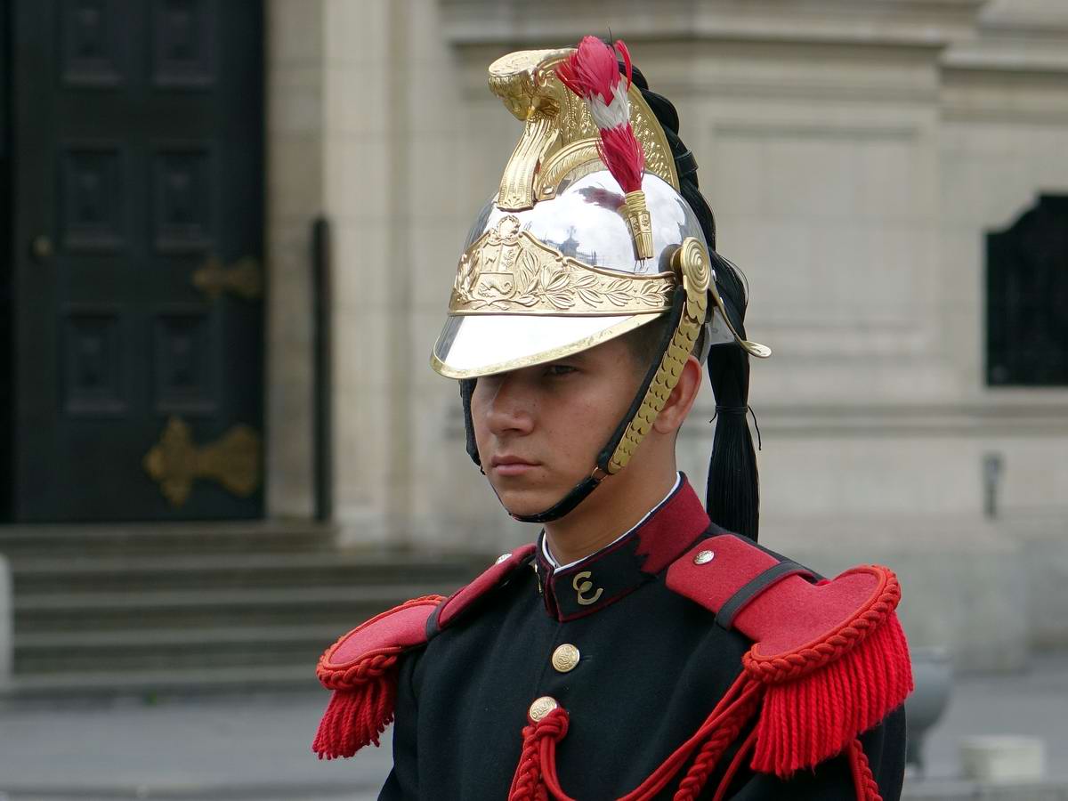 Драгуны с конскими хвостами: Президентская гвардия Перу (21)