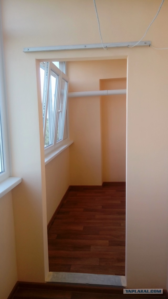 Ремонт балкона тещи за 10 дней