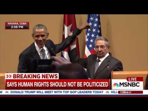 Рауль Кастро публично унизил Барака Обаму