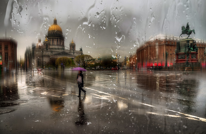 Дождливые пейзажи петербургского фотографа, словно написанные маслом Дождливые пейзажи петербургского фотографа, словно написанные маслом дождь, санкт-петербург, фотография