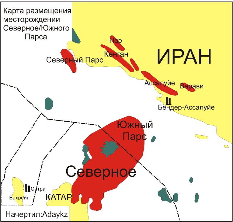 Геоэнергетическая мозаика вокруг Катара Геоэнергетическая мозаика вокруг Катара