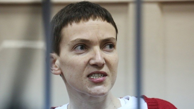 Савченко победила голод салом