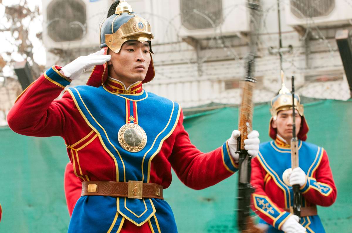 Наследники Чингиз-хана: монгольская президентская гвардия (34)