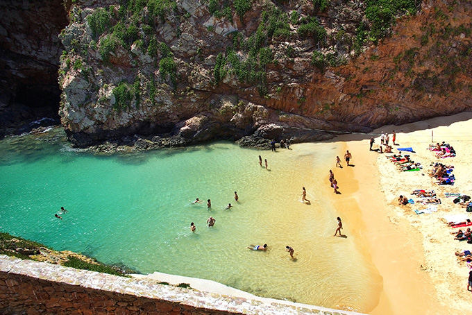 Пляжи Португалии: Остров Берленга Гранде