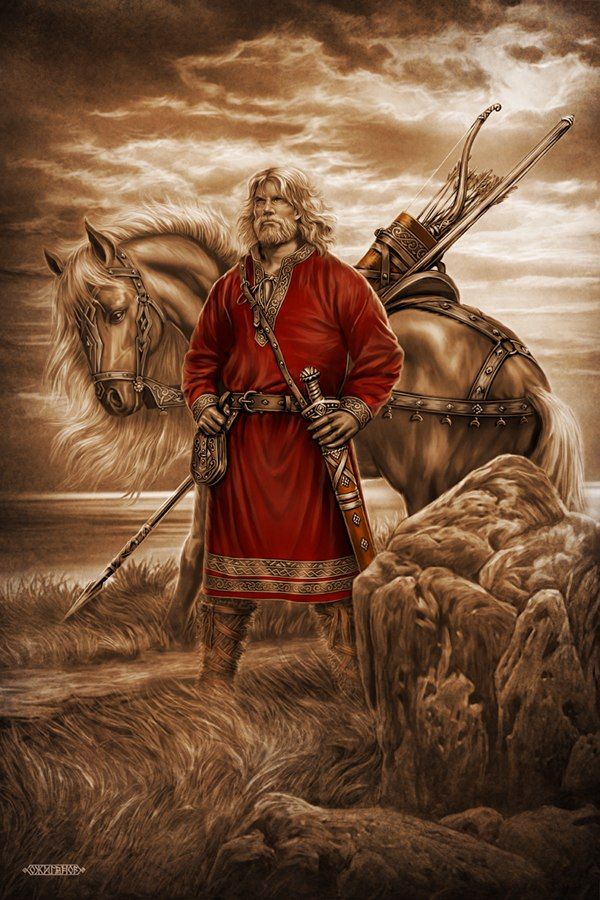 Родные Боги. Картины Игоря Ожиганова. Славянские и скандинавские сюжеты