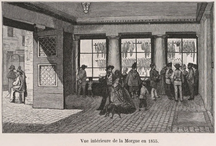 Интерьер морга 1885 года. Интерьер морга 1885 года.