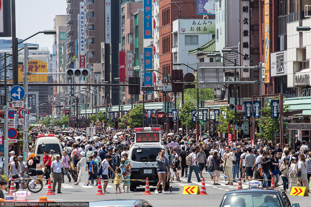 Японцы на самом масштабном фестивале Токио