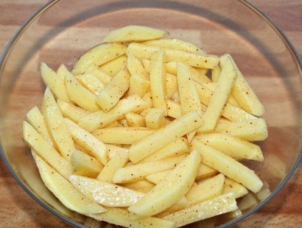 Приготовить картофель фри без масла - реально