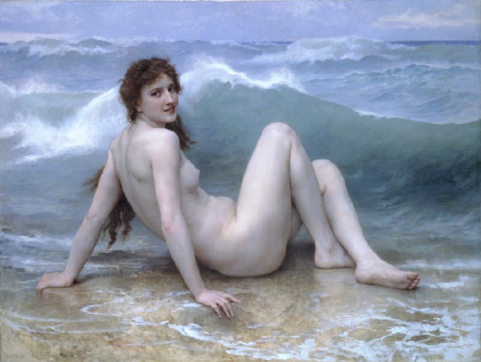 «Волна». Автор: William Bouguereau. «Волна». Автор: William Bouguereau.