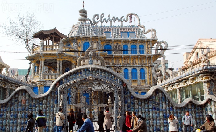 China Porcelain House стал главной достопримечательностью города (Tianjin, Китай). China Porcelain House стал главной достопримечательностью города (Tianjin, Китай).