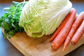 Savoy cabbage salad