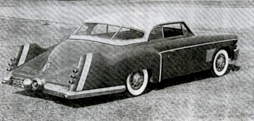 Spohn на шасси Mercury 1948 года для Роберта Моузелли (Robert Mooselli), 1953  автодизайн, американский автопром
